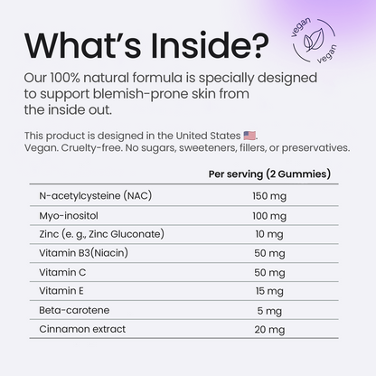 Clear+ Acne Gummies